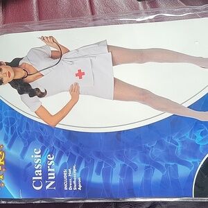 Spirit White and Red Nurse Costume